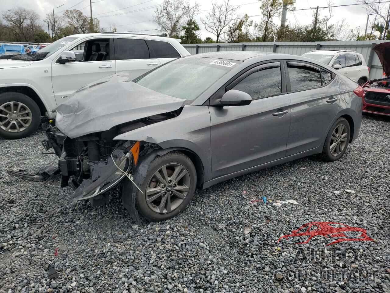 HYUNDAI ELANTRA 2018 - 5NPD84LF7JH349307