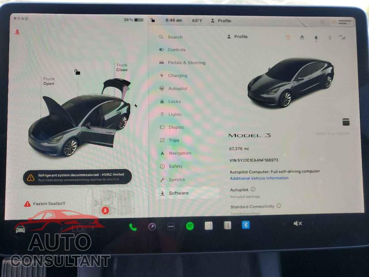 TESLA MODEL 3 2022 - 5YJ3E1EA4NF188973