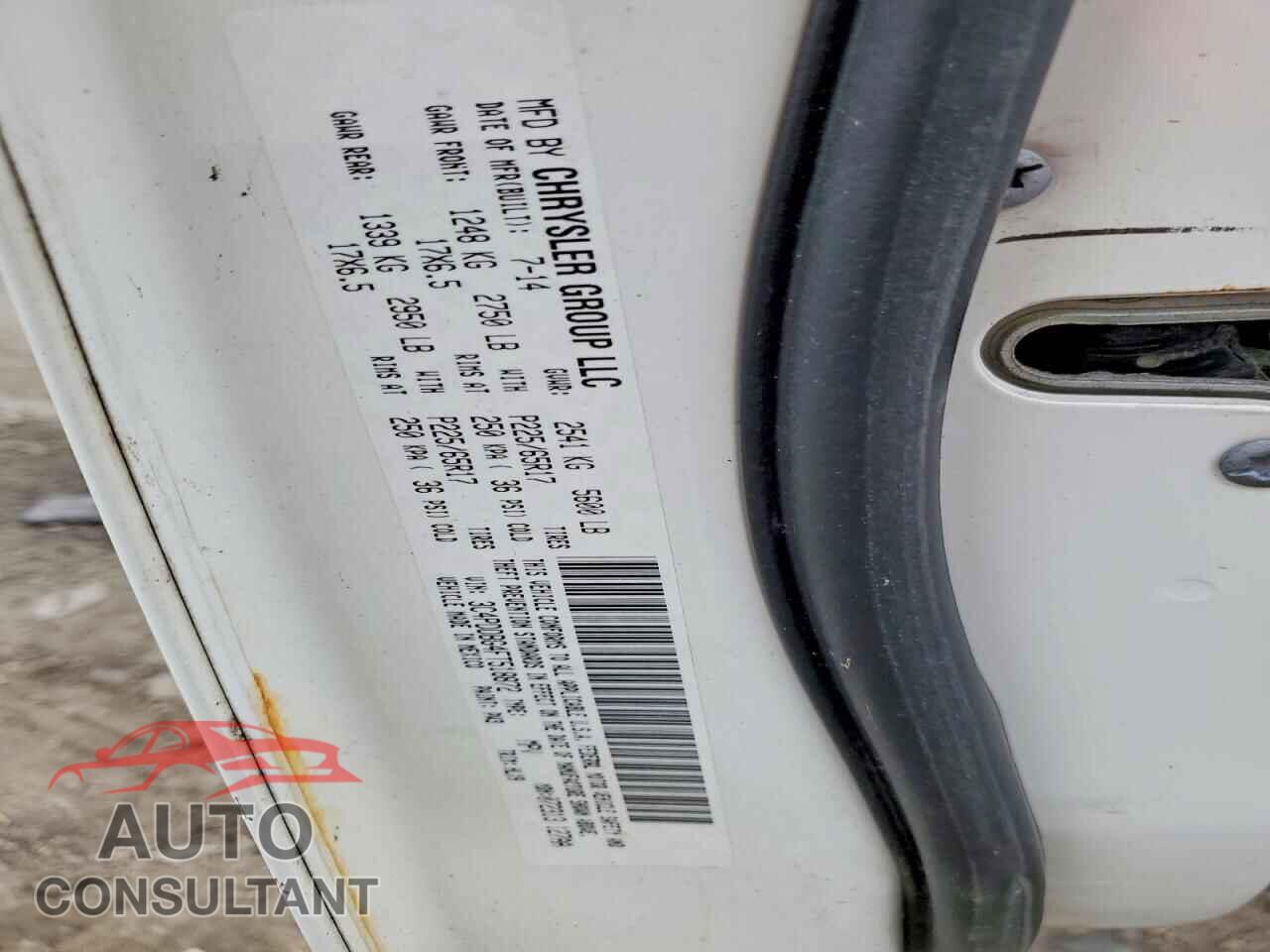 DODGE JOURNEY 2015 - 3C4PDDBG4FT518872