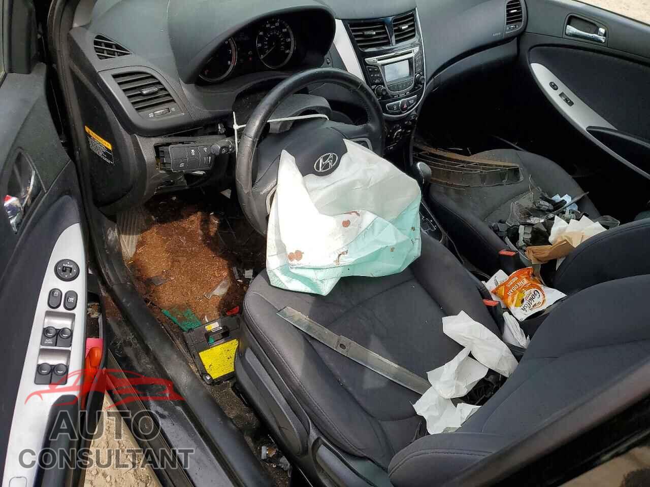 HYUNDAI ACCENT 2013 - KMHCU5AE8DU104609