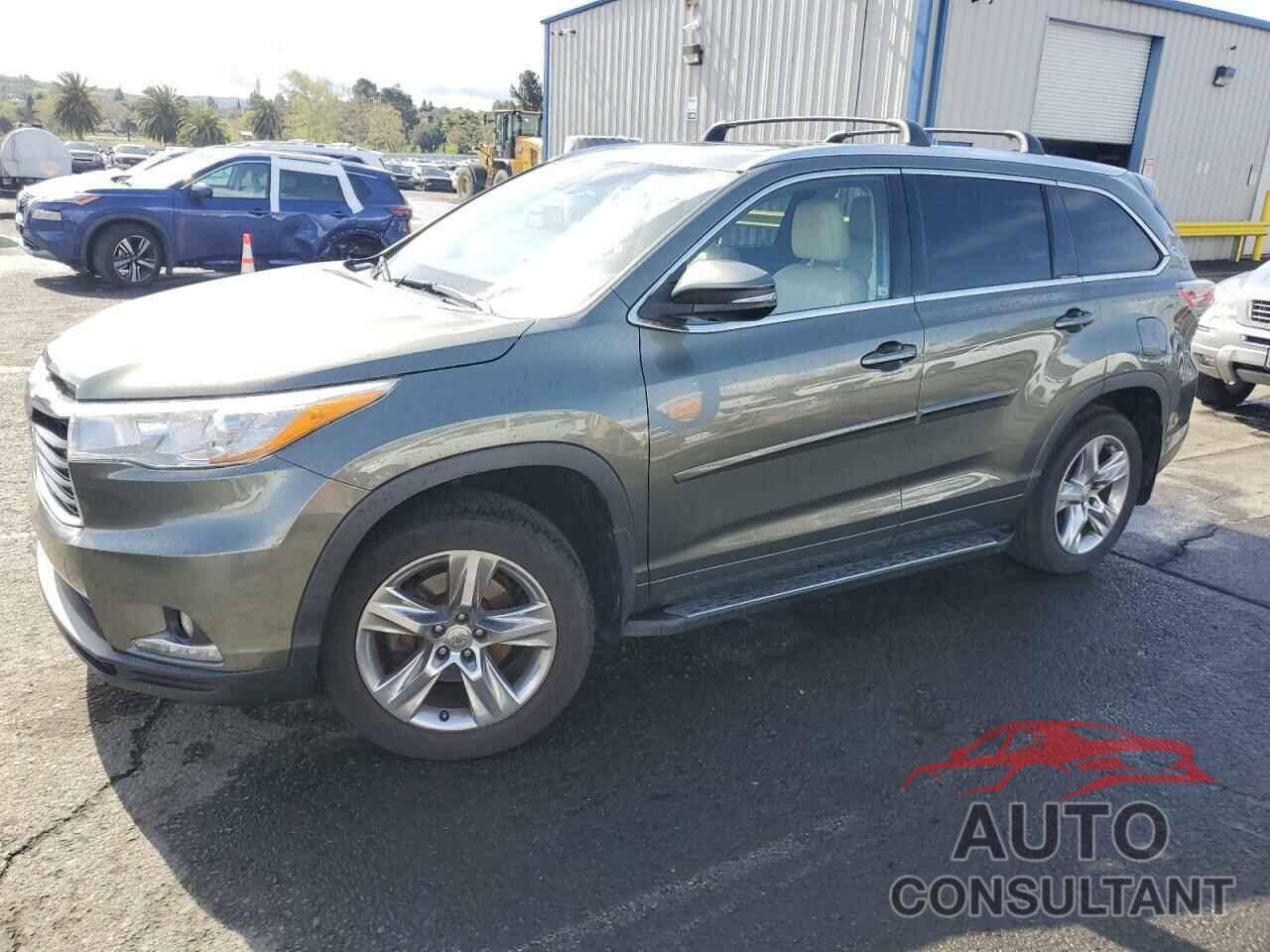 TOYOTA HIGHLANDER 2014 - 5TDDKRFH3ES066253