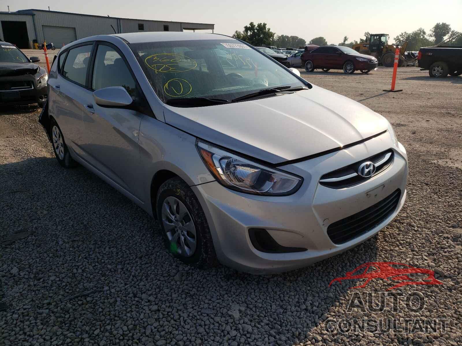 HYUNDAI ACCENT 2017 - KMHCT5AE4HU330784