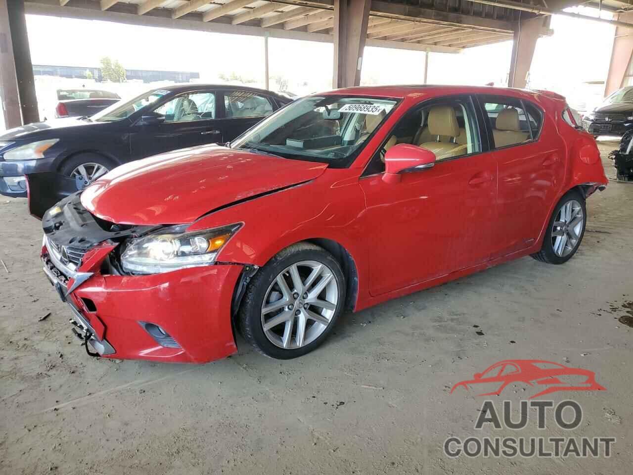 LEXUS CT 200 2014 - JTHKD5BH3E2178251