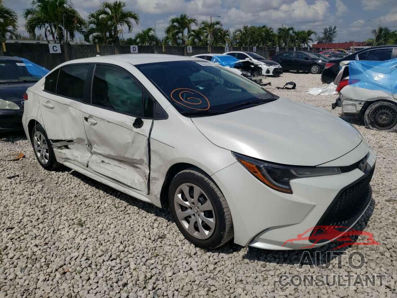 TOYOTA COROLLA 2020 - 5YFEPRAE0LP040881