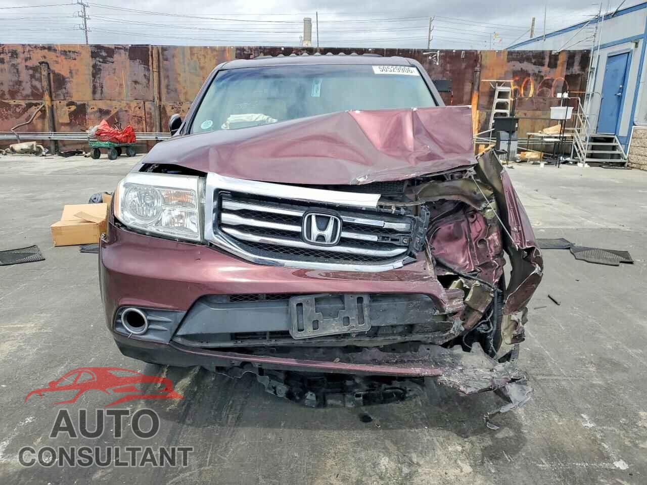HONDA PILOT 2012 - 5FNYF4H53CB016093