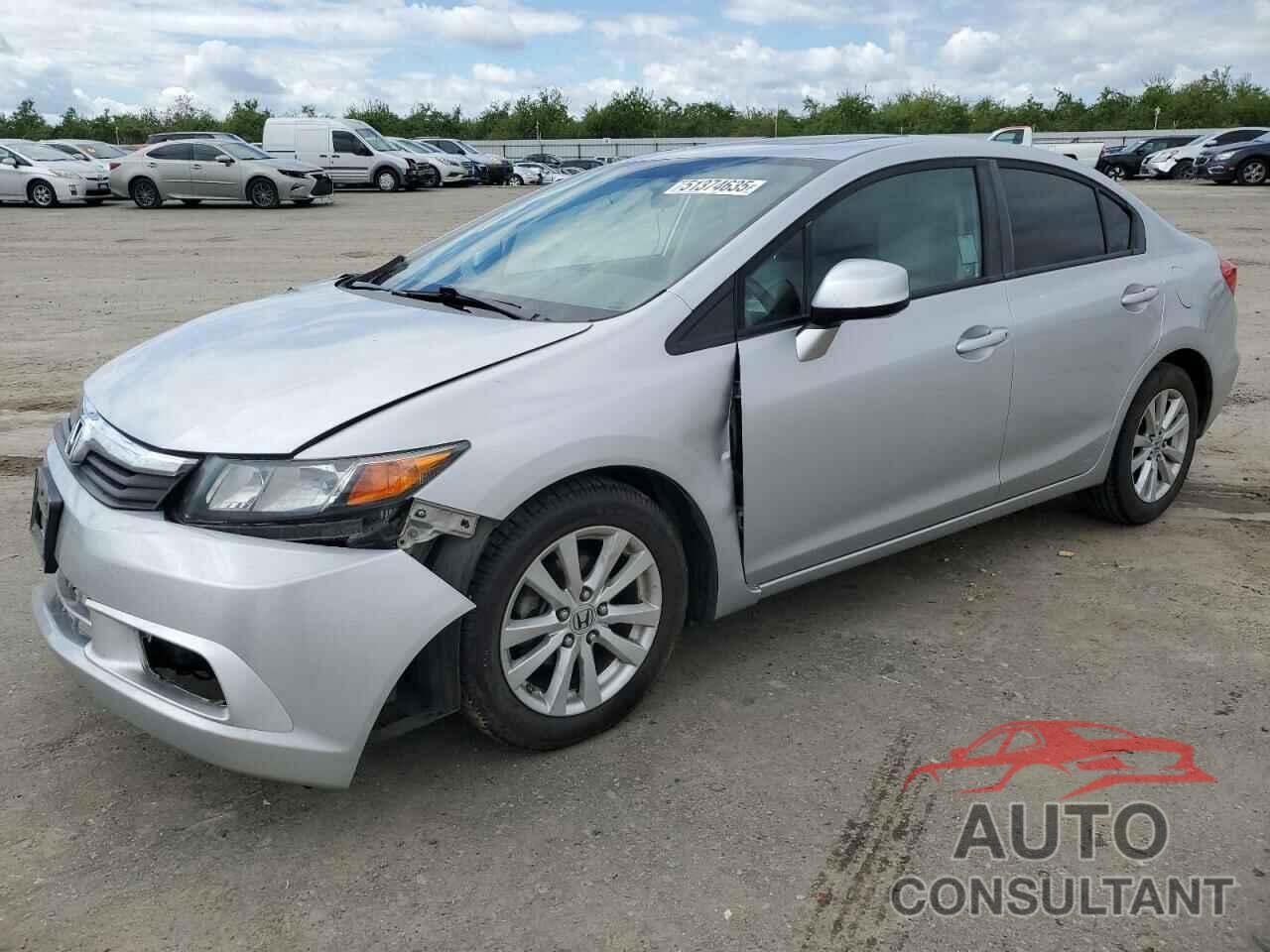 HONDA CIVIC 2012 - 19XFB2F82CE353316