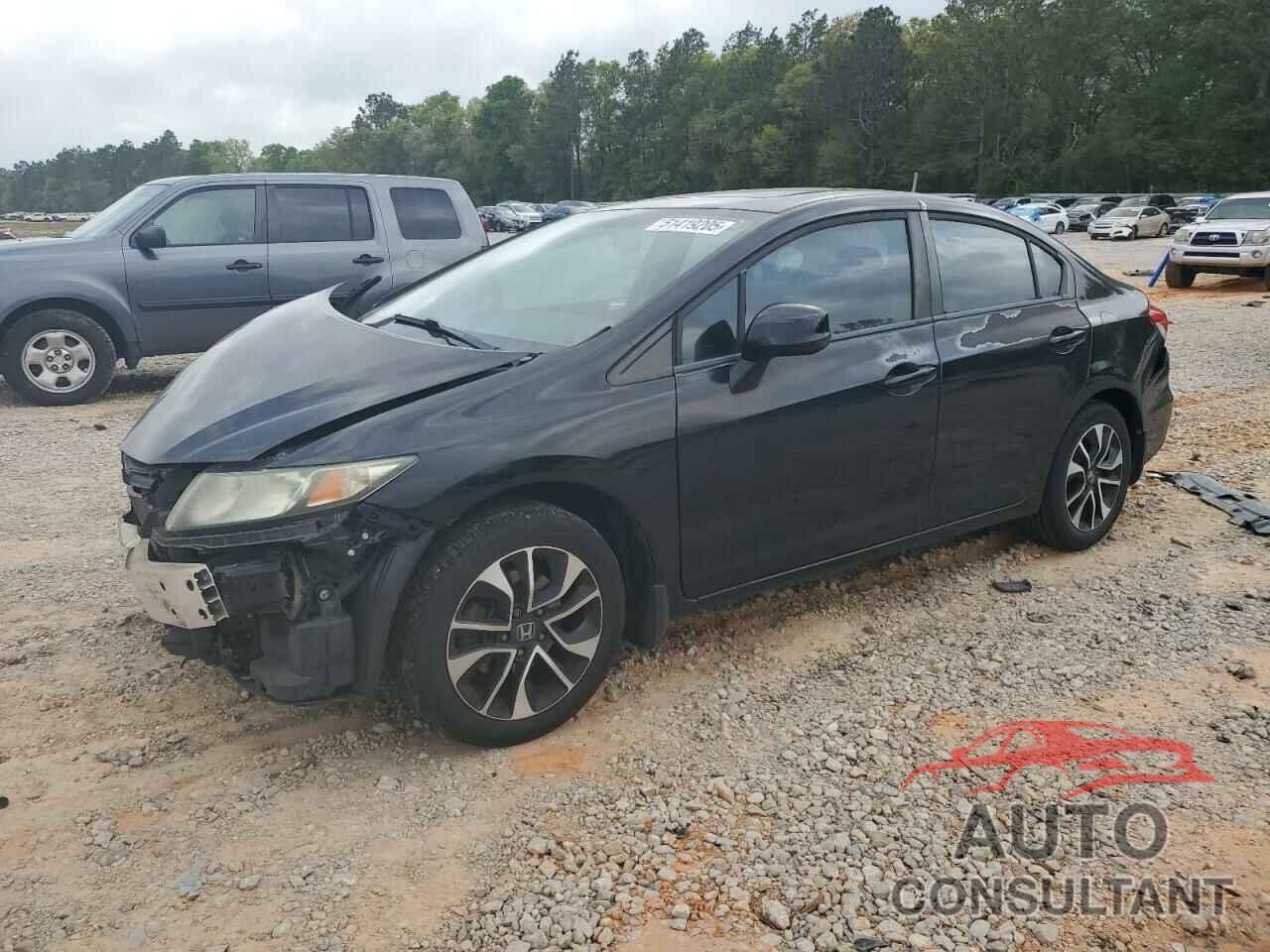 HONDA CIVIC 2013 - 2HGFB2F80DH521820