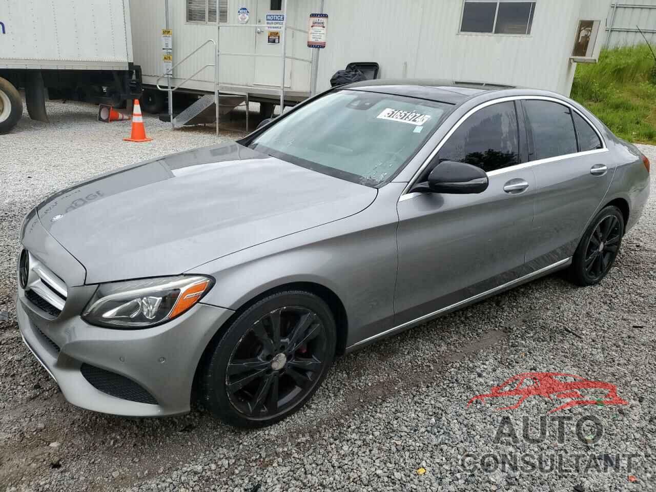 MERCEDES-BENZ C-CLASS 2016 - WDDWF4JB1GR140974