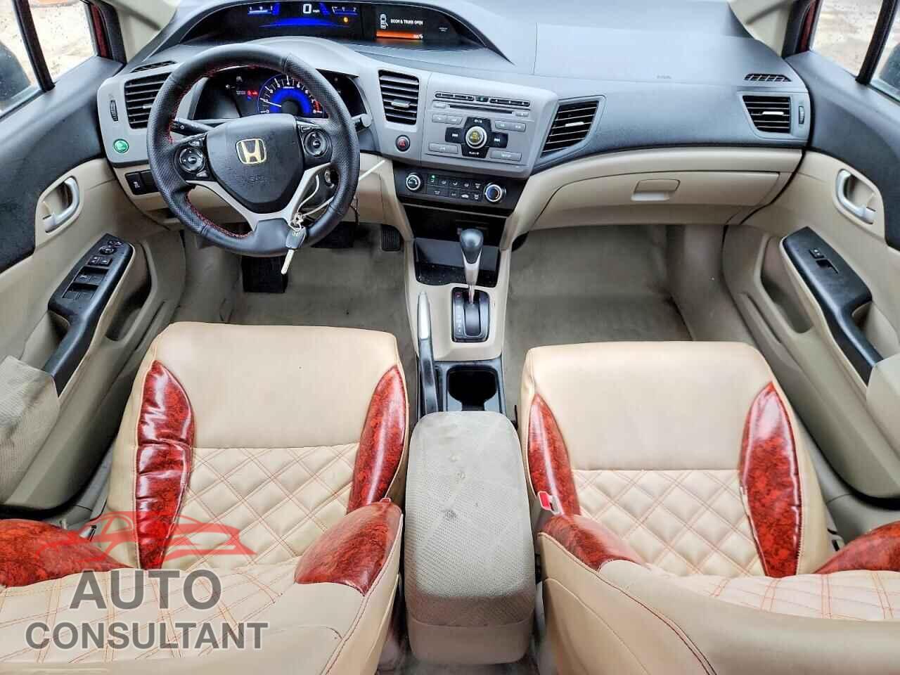 HONDA CIVIC 2012 - 19XFB2F5XCE060687