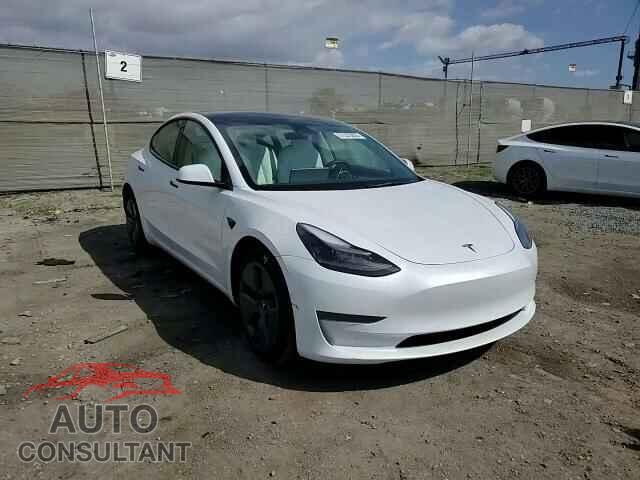 TESLA MODEL 3 2022 - 5YJ3E1EA5NF376045