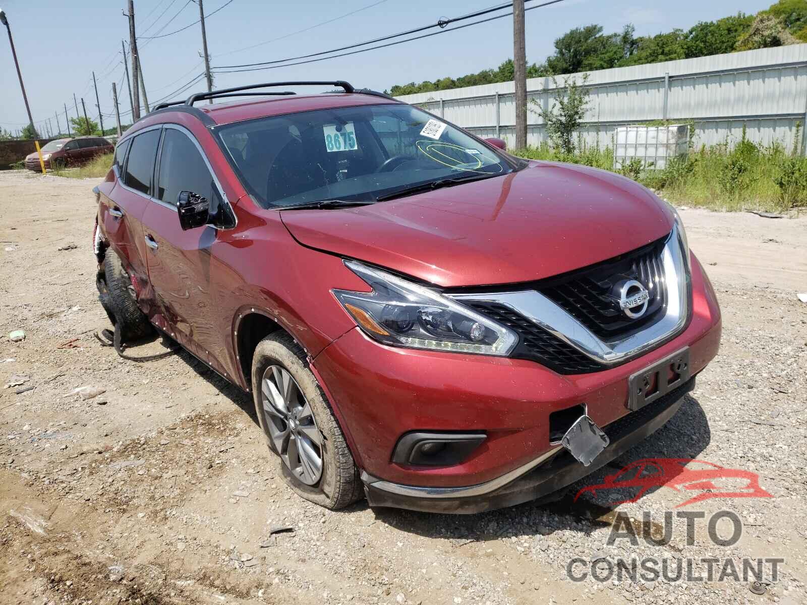 NISSAN MURANO 2018 - 5N1AZ2MG6JN163314