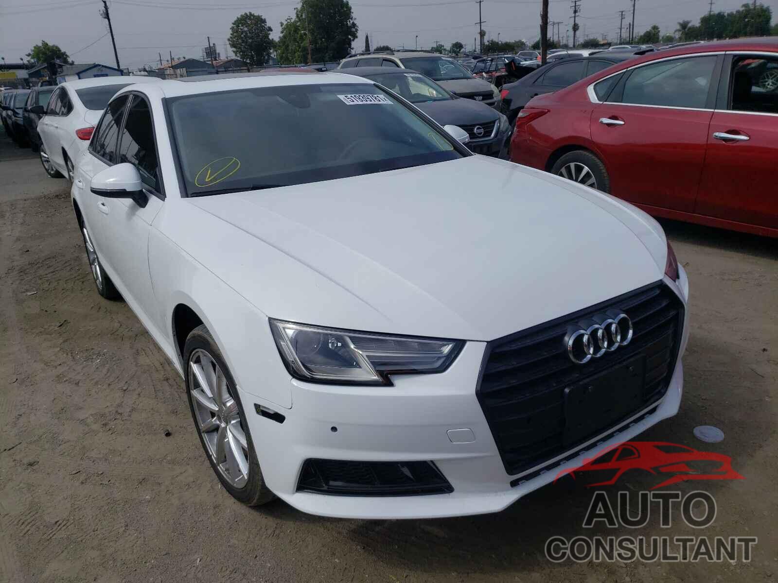 AUDI A4 2019 - WAUGMAF43KN017557