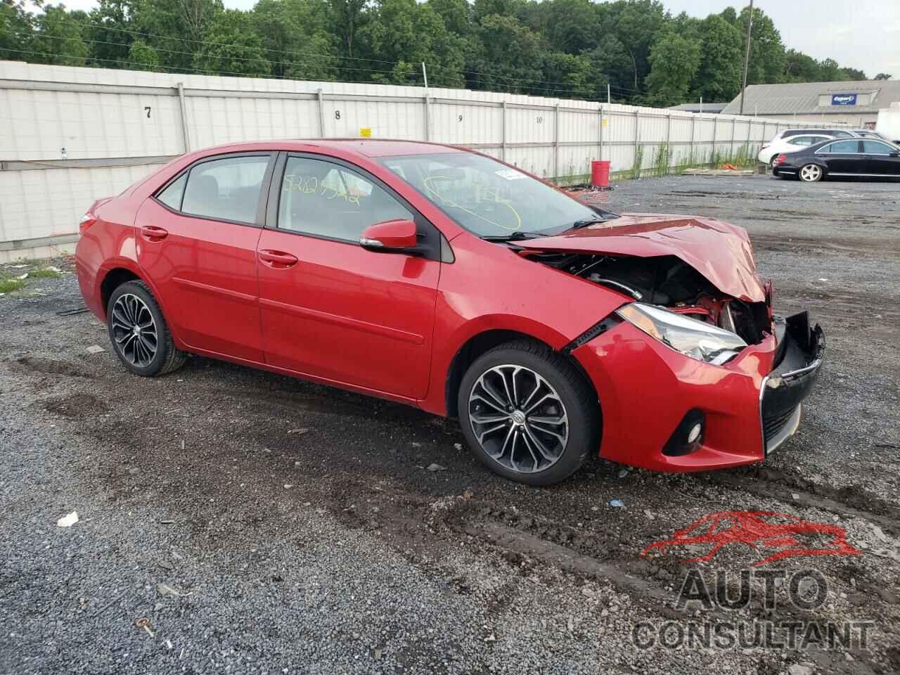 TOYOTA COROLLA 2016 - 2T1BURHE4GC492288
