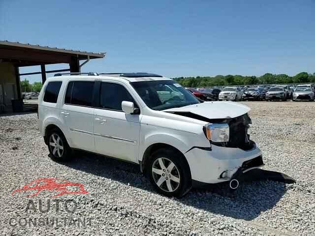 HONDA PILOT 2012 - 5FNYF3H98CB009461