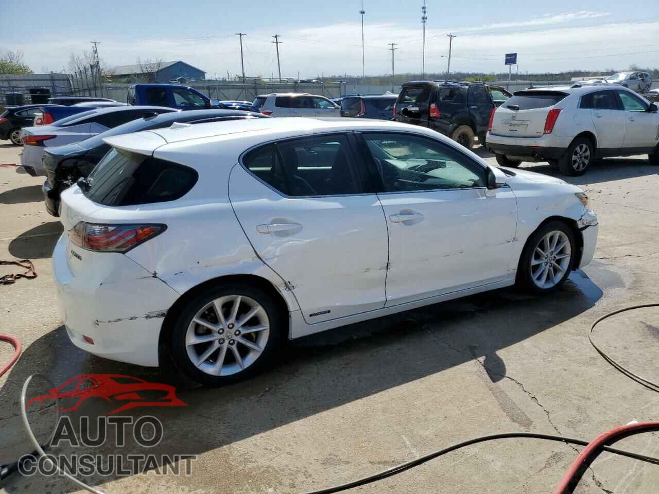 LEXUS CT 200 2012 - JTHKD5BHXC2111563