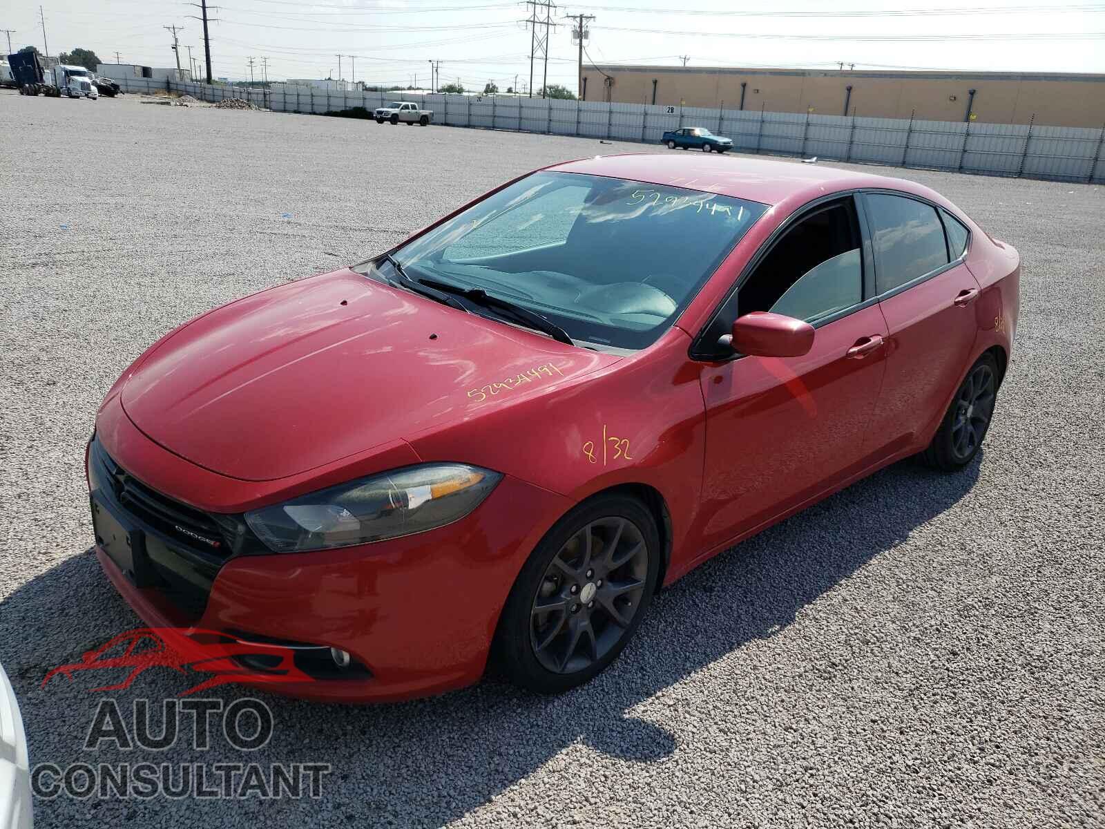 DODGE DART 2016 - 1C3CDFBB6GD507785