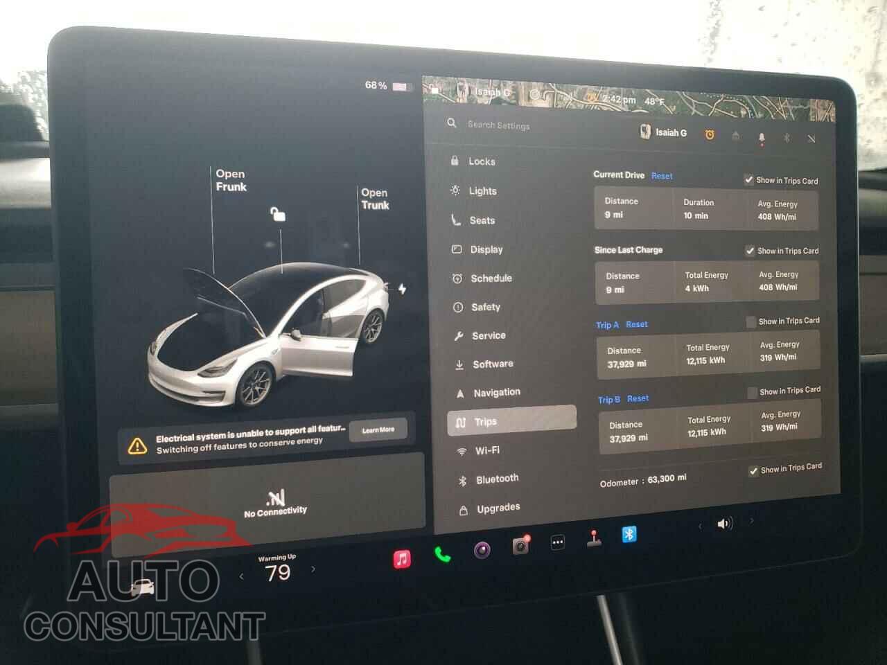 TESLA MODEL 3 2018 - 5YJ3E1EB4JF087466