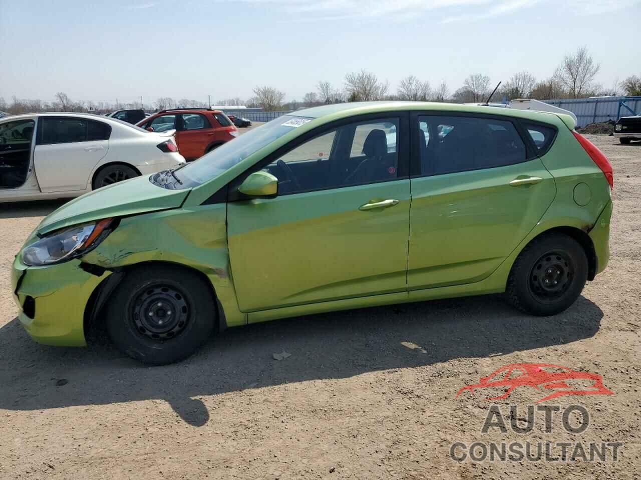 HYUNDAI ACCENT 2012 - KMHCT5AE6CU014456