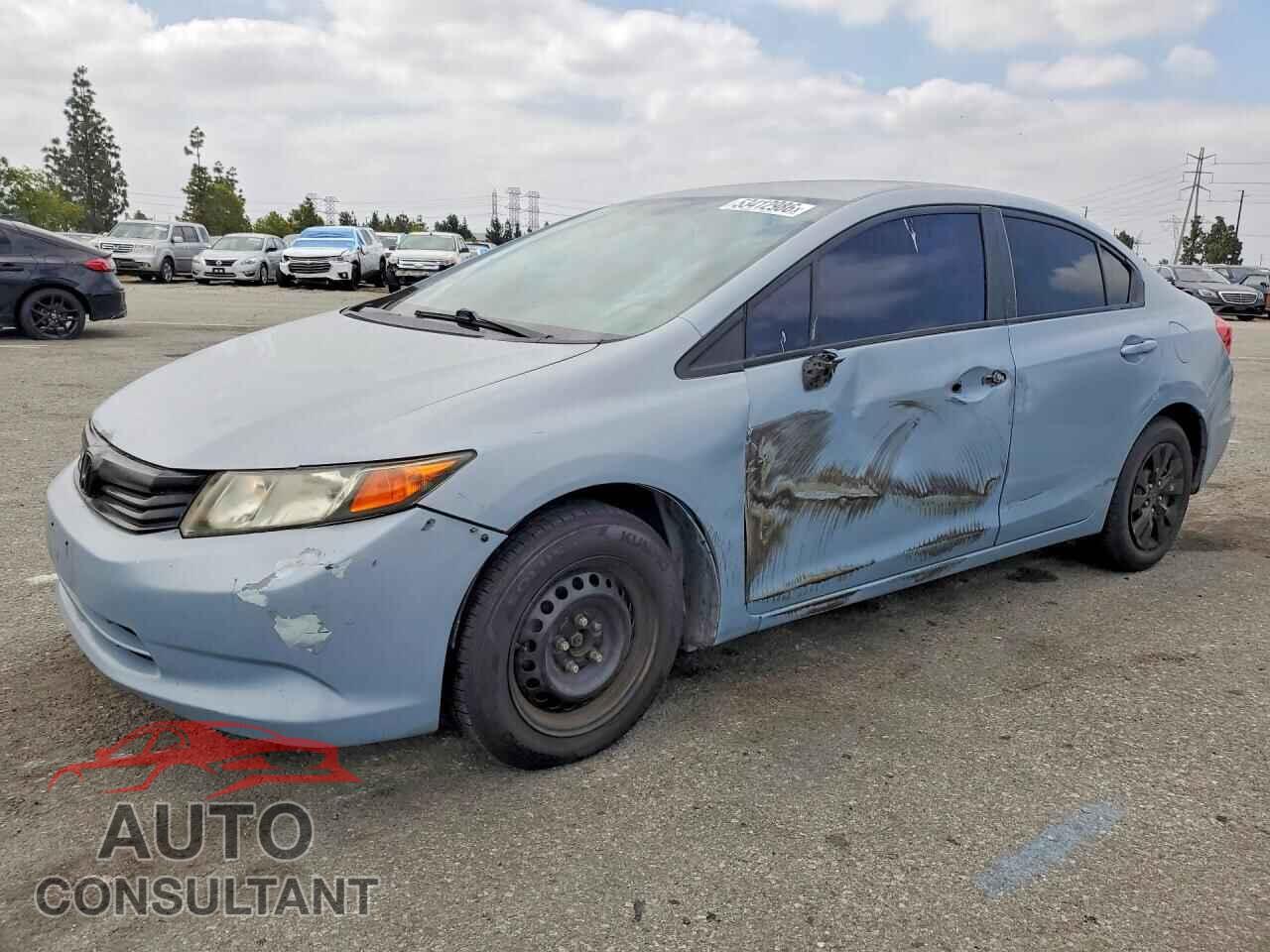 HONDA CIVIC 2012 - 19XFB2F54CE389367