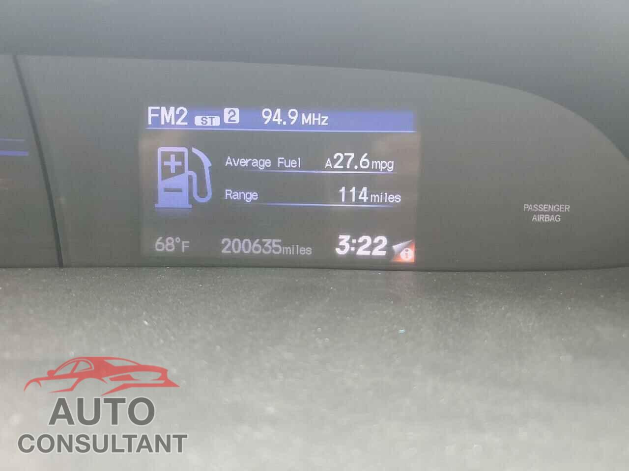 HONDA CIVIC 2012 - JHMFB4F21CS005123