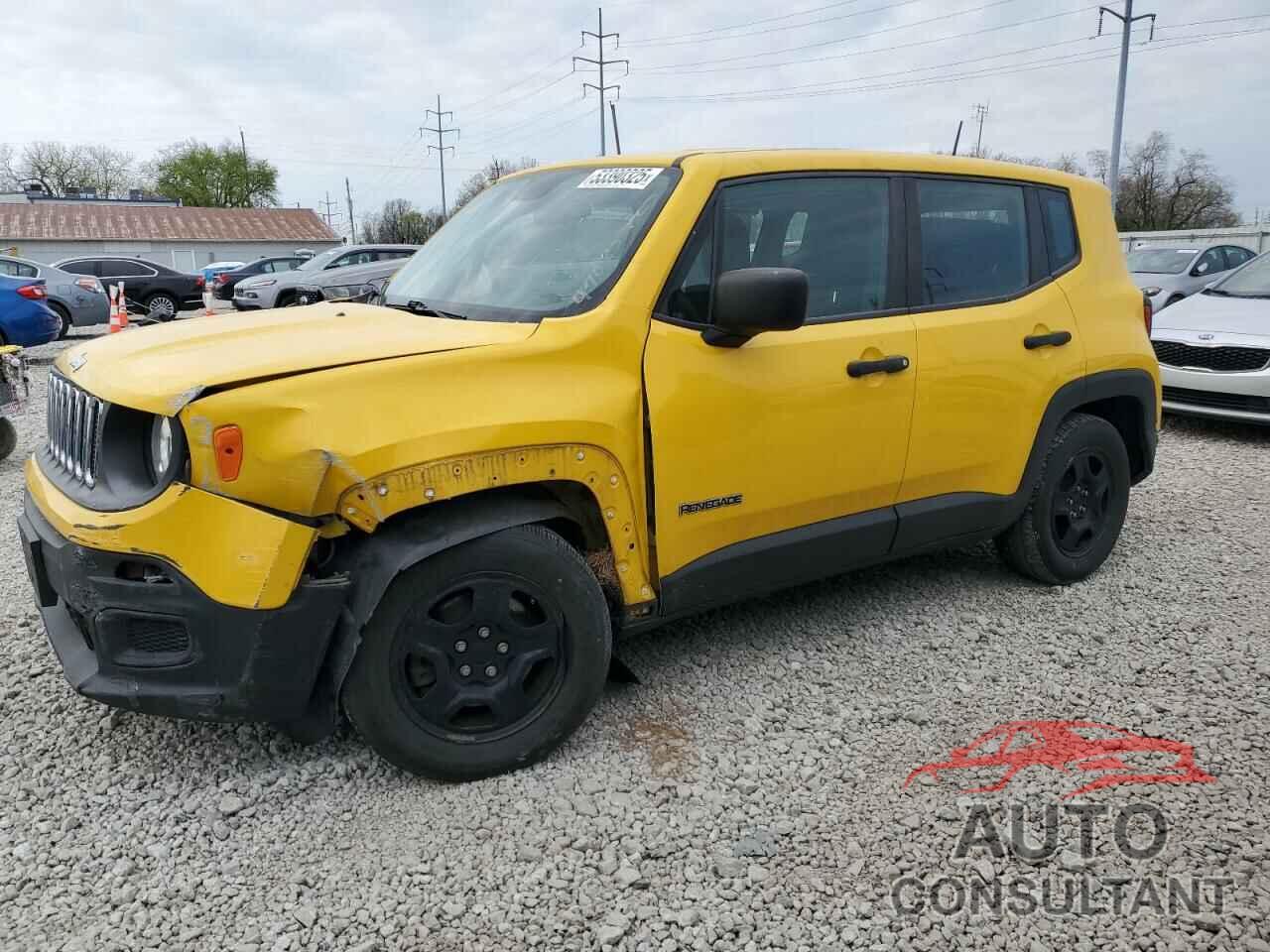 JEEP RENEGADE 2016 - ZACCJAAW8GPD25082