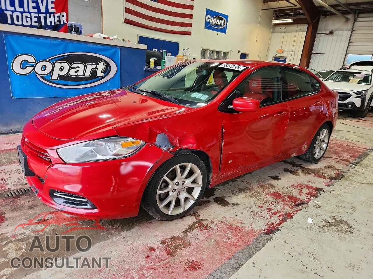 DODGE DART 2013 - 1C3CDFBA0DD246009