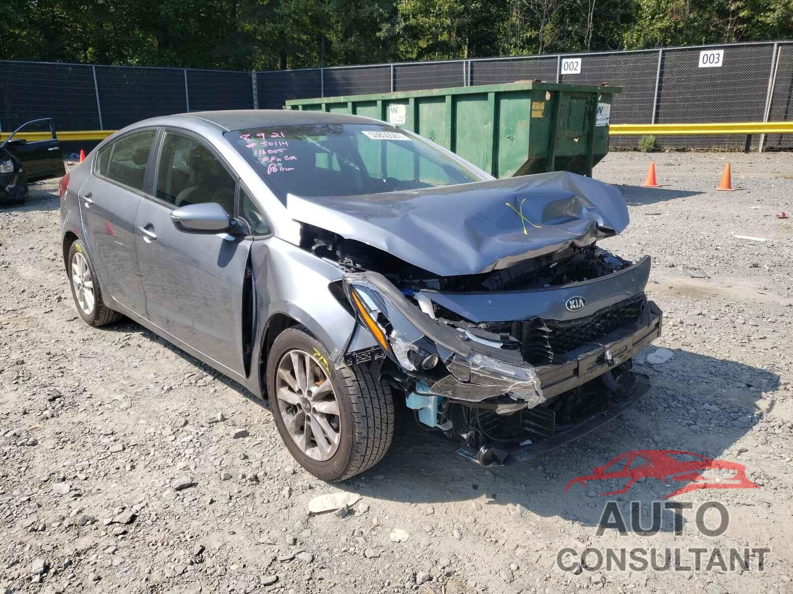 KIA FORTE 2017 - 3KPFL4A78HE116005