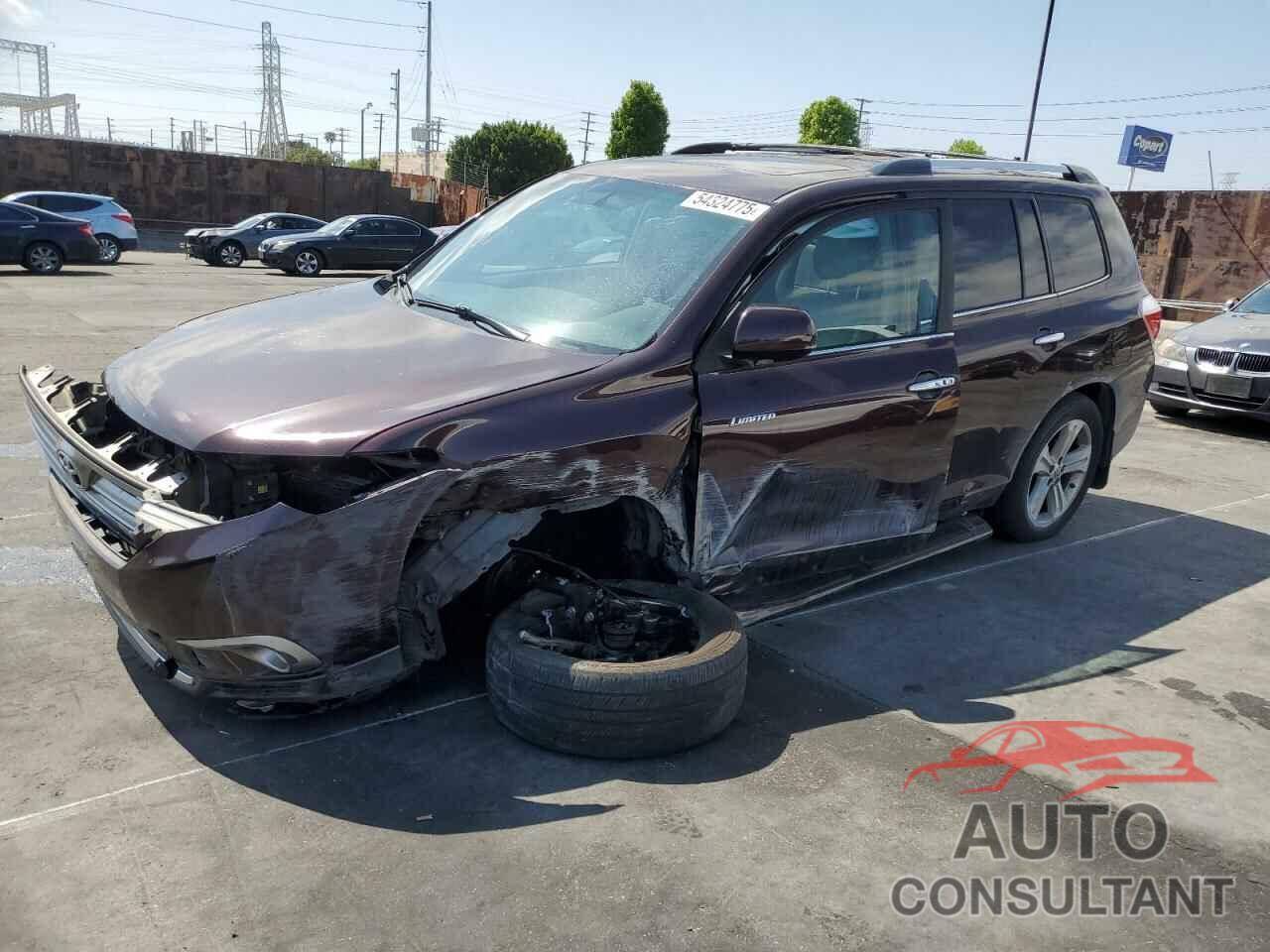 TOYOTA HIGHLANDER 2012 - 5TDDK3EH5CS163191