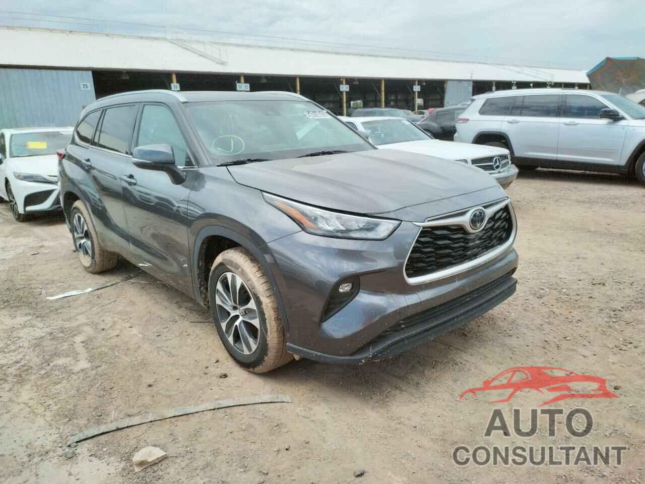 TOYOTA HIGHLANDER 2020 - 5TDGZRAH2LS505617