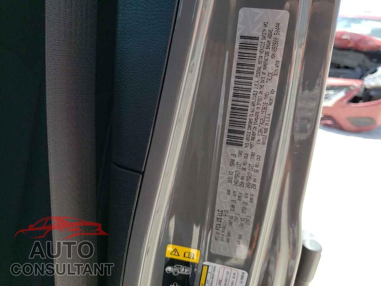 JEEP GLADIATOR 2020 - 1C6HJTAG2LL153616