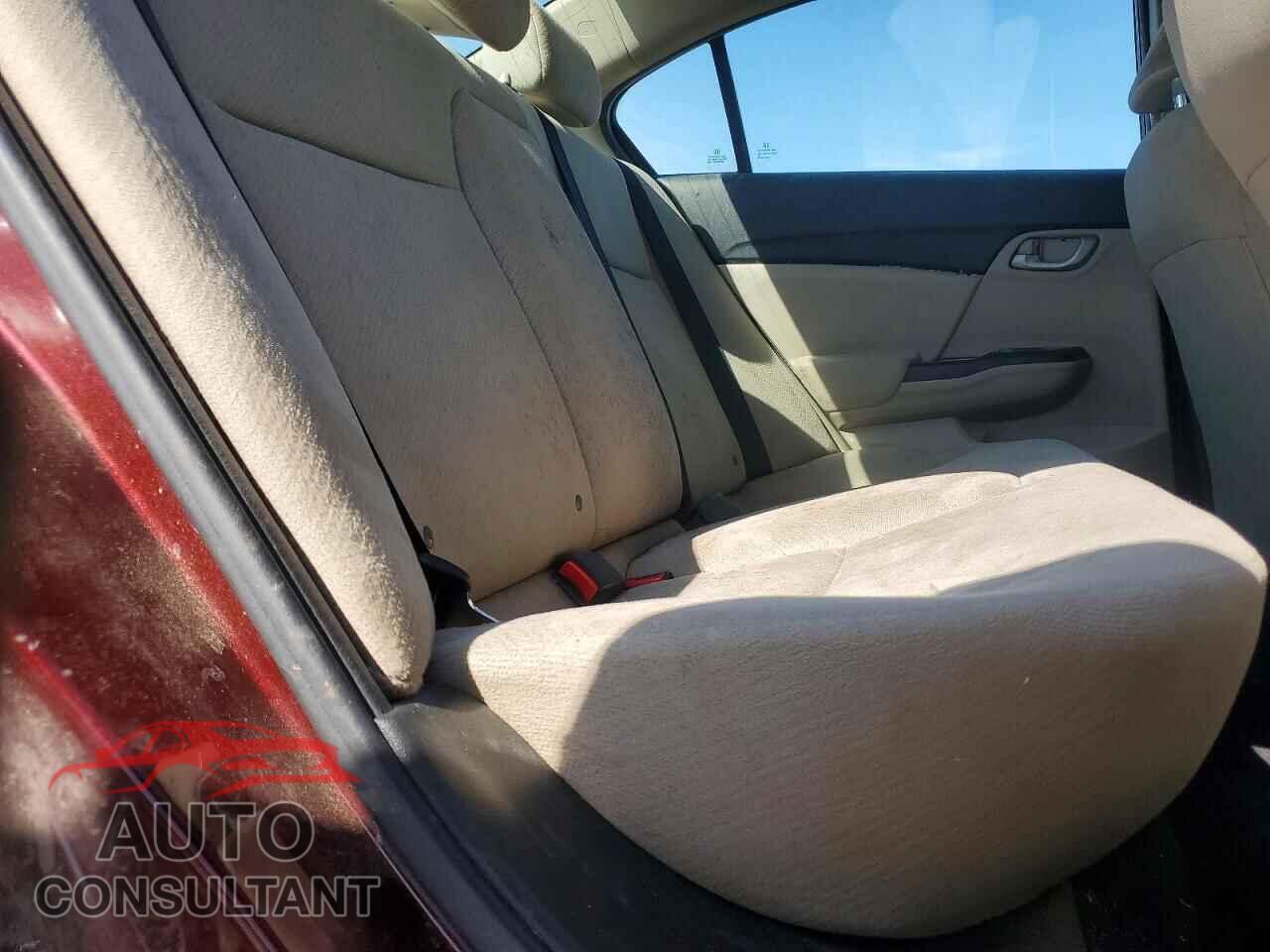 HONDA CIVIC 2013 - 19XFB2F56DE098256