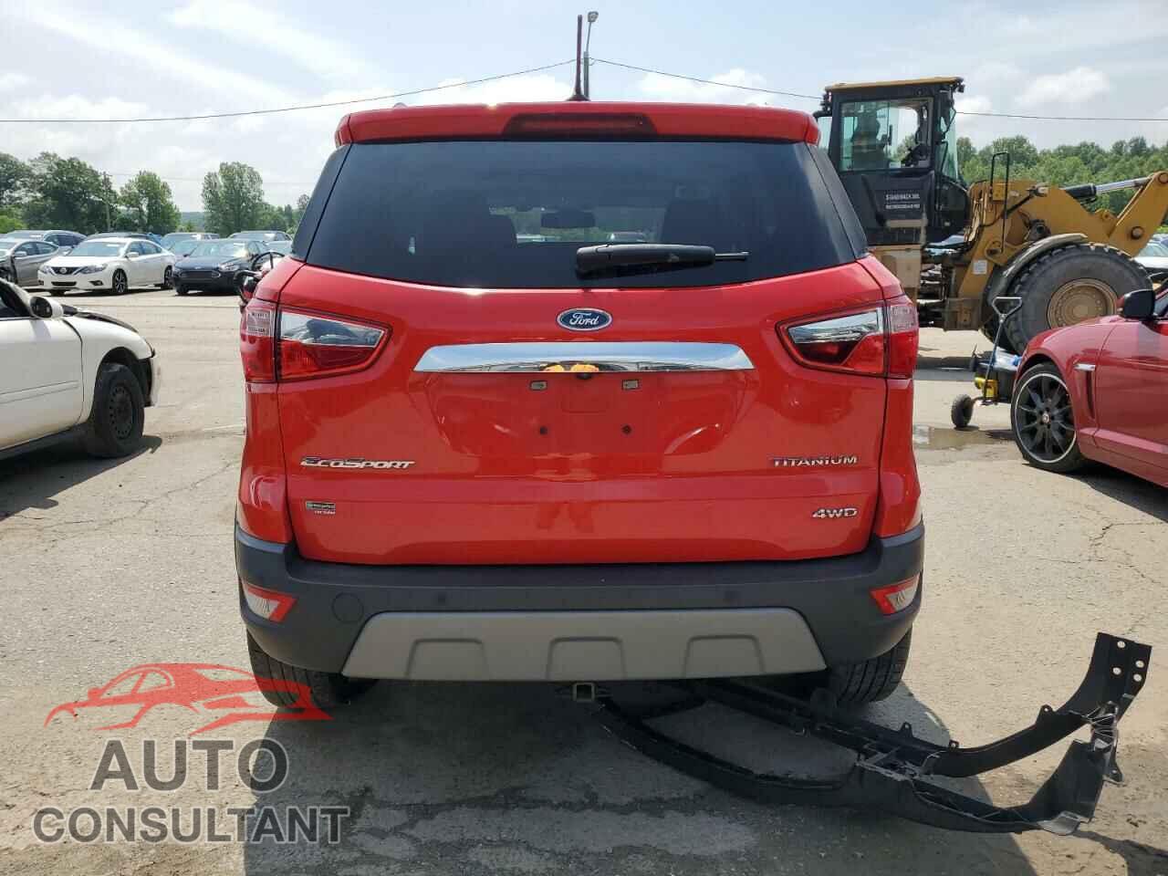 FORD ECOSPORT 2019 - MAJ6S3KL6KC282035