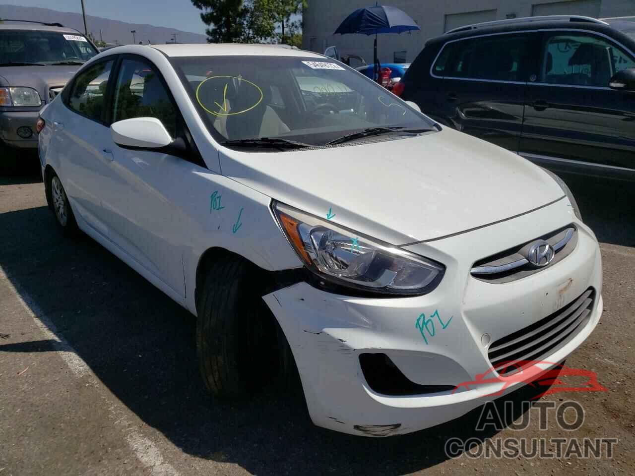 HYUNDAI ACCENT 2016 - KMHCT4AE1GU050619