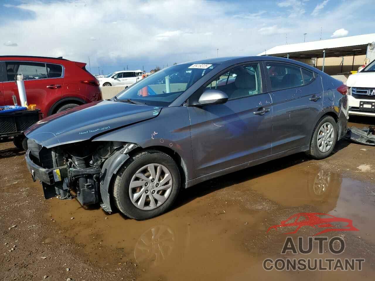 HYUNDAI ELANTRA 2017 - KMHD74LF0HU113306