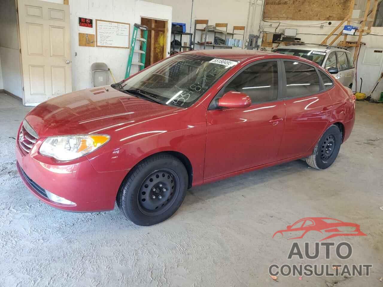 HYUNDAI ELANTRA 2010 - KMHDU4ADXAU953447