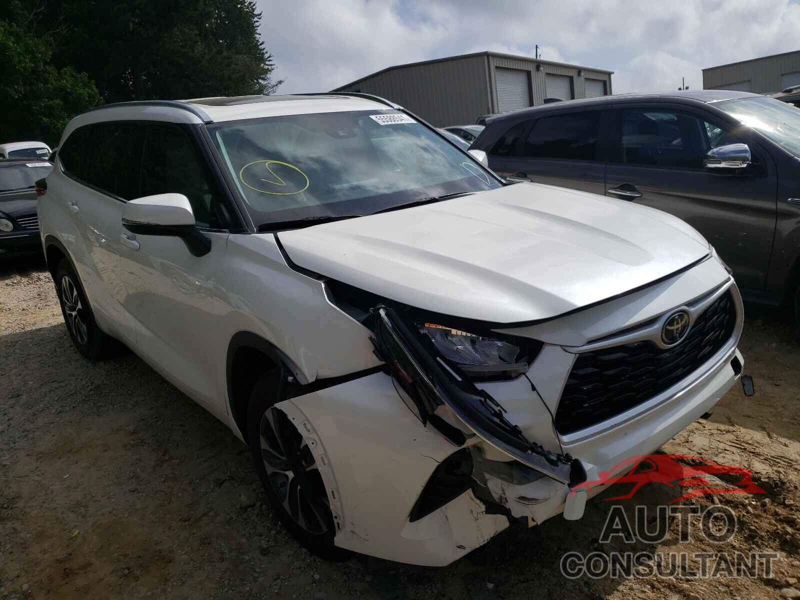 TOYOTA HIGHLANDER 2020 - 5TDGZRAH8LS506285