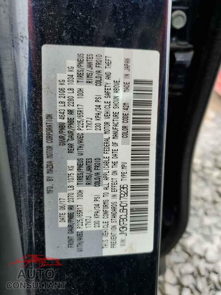 MAZDA CX-5 2017 - JM3KFBCL6H0179236