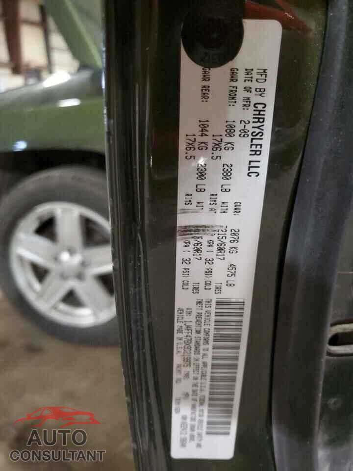 JEEP COMPASS 2009 - 1J4FF47BX9D219975