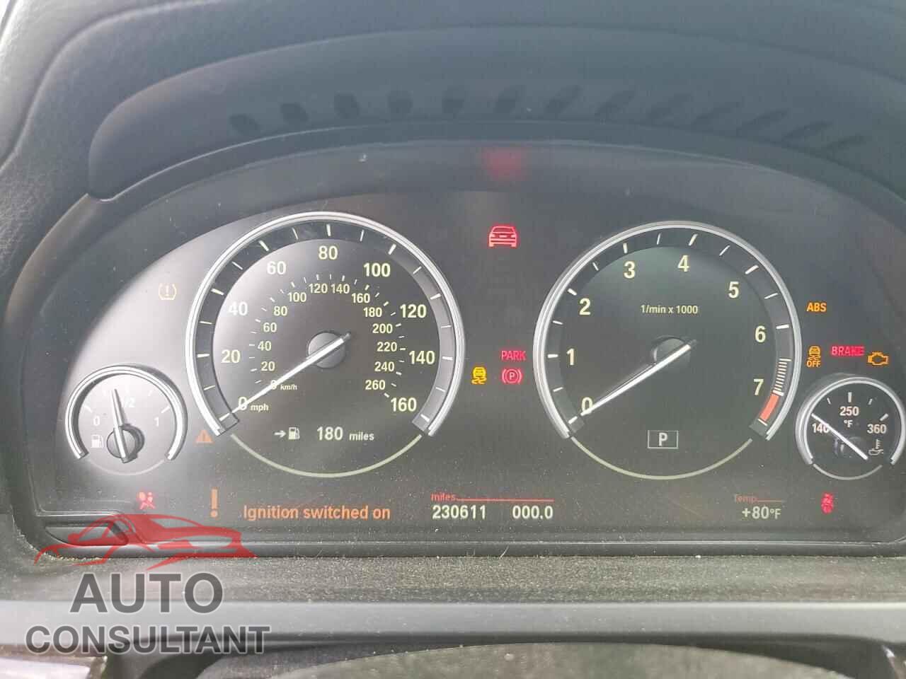 BMW 7 SERIES 2012 - WBAKB4C55CC576135