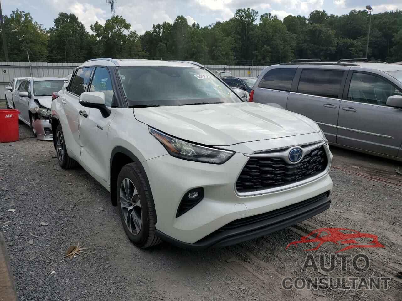 TOYOTA HIGHLANDER 2020 - 5TDHBRCH6LS503701