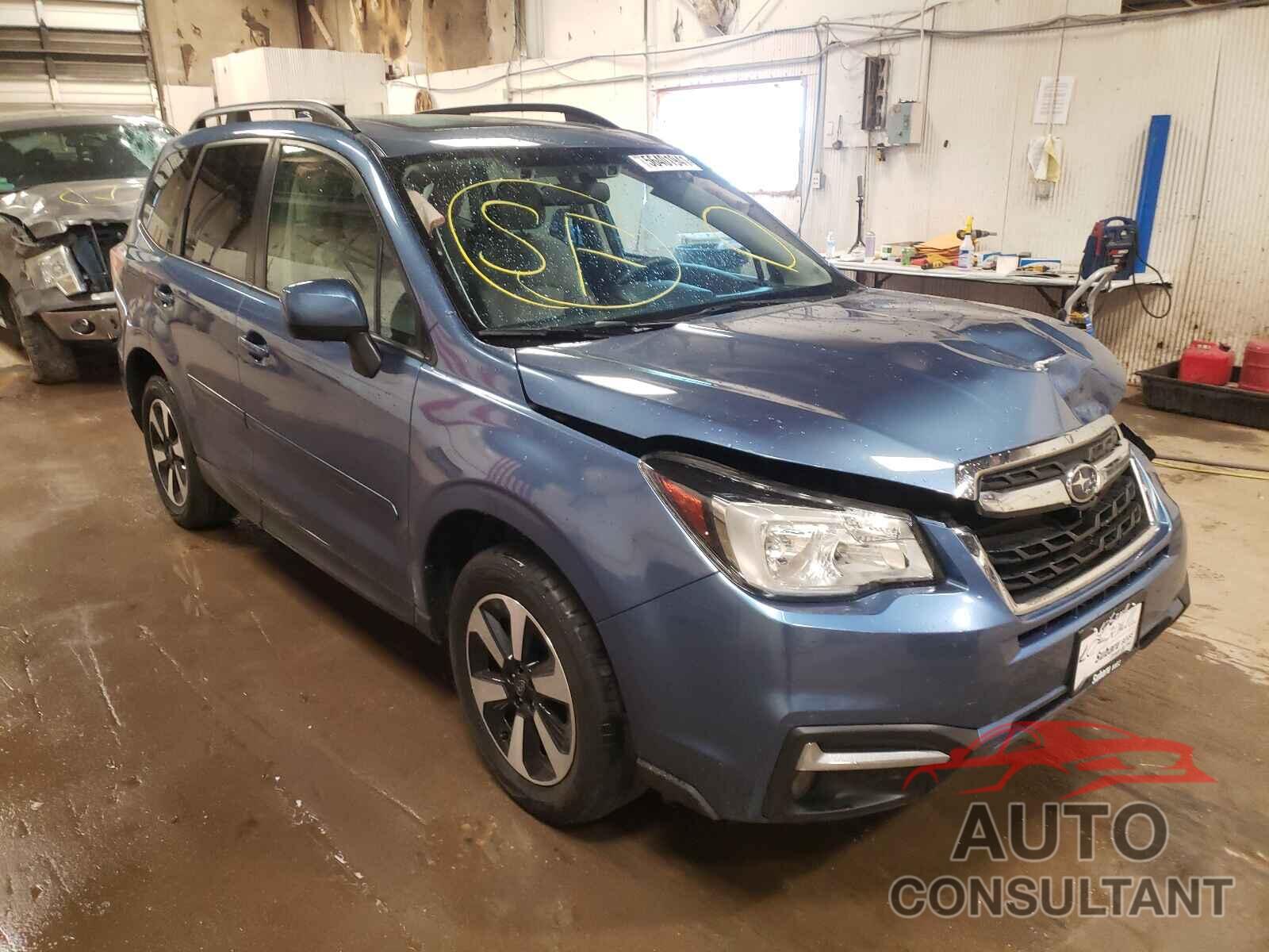 SUBARU FORESTER 2018 - JF2SJAGCXJH480192