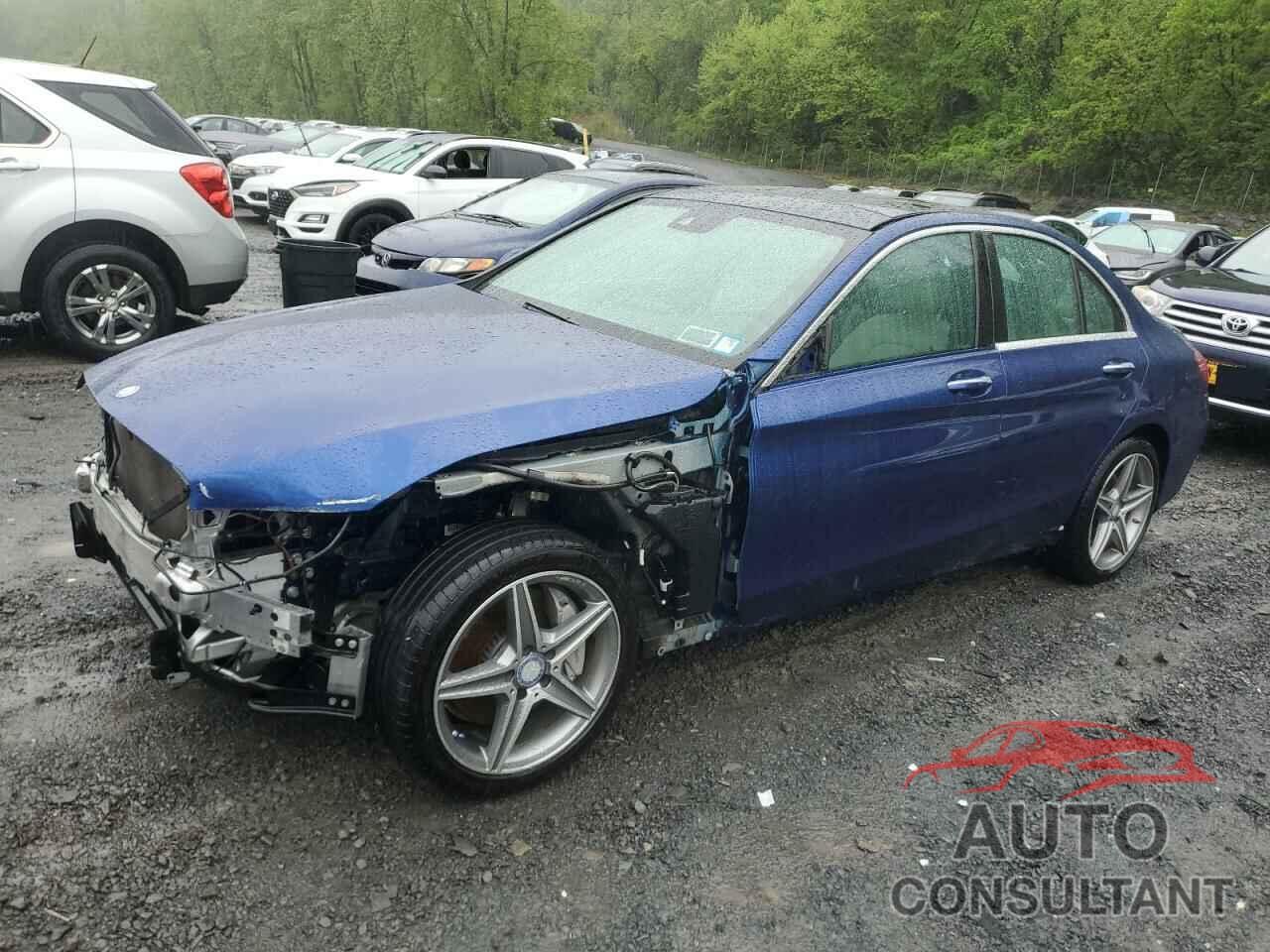 MERCEDES-BENZ C-CLASS 2017 - 55SWF4KB2HU195559