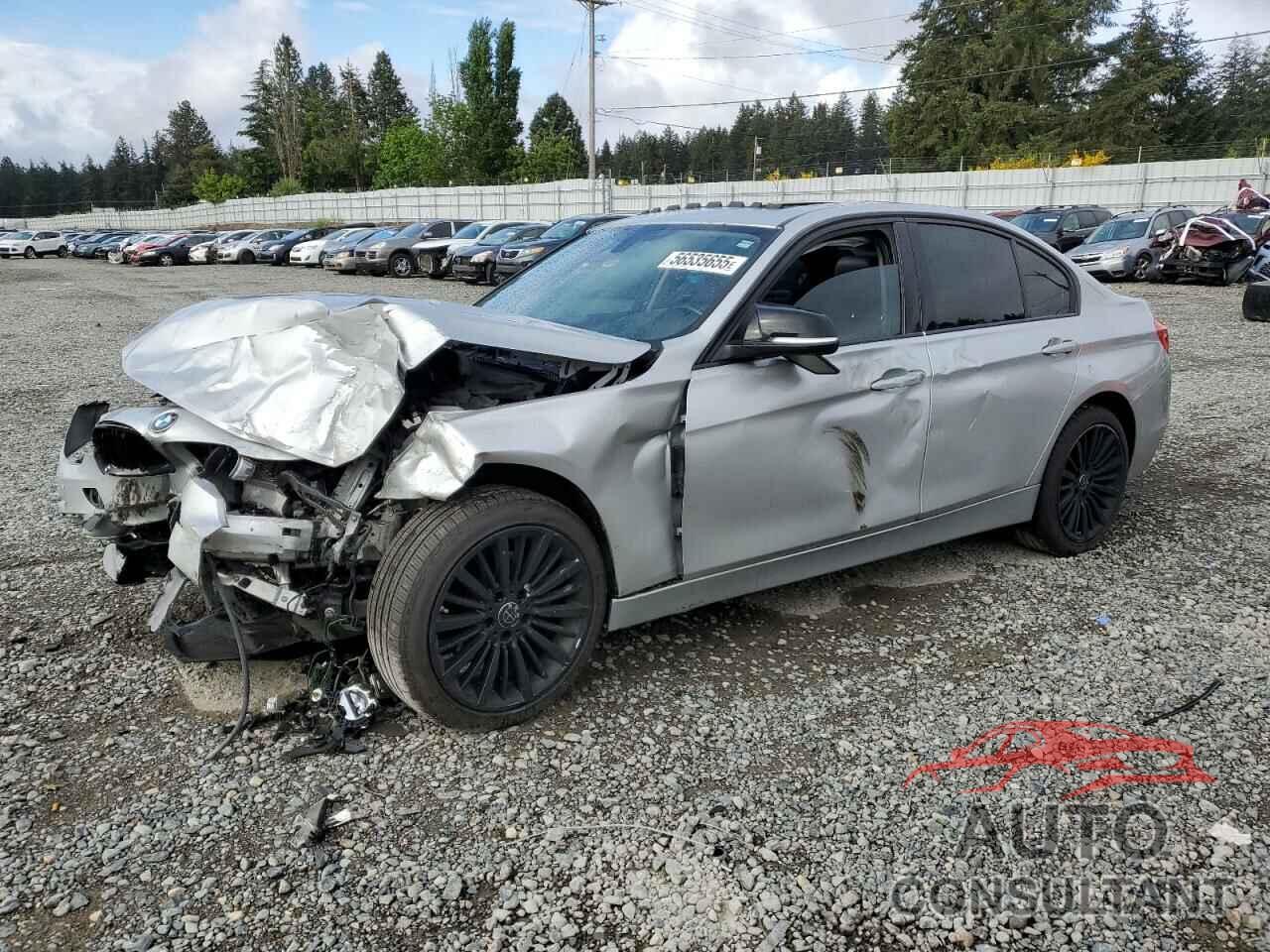 BMW 3 SERIES 2014 - WBA3B3C59EJ982268
