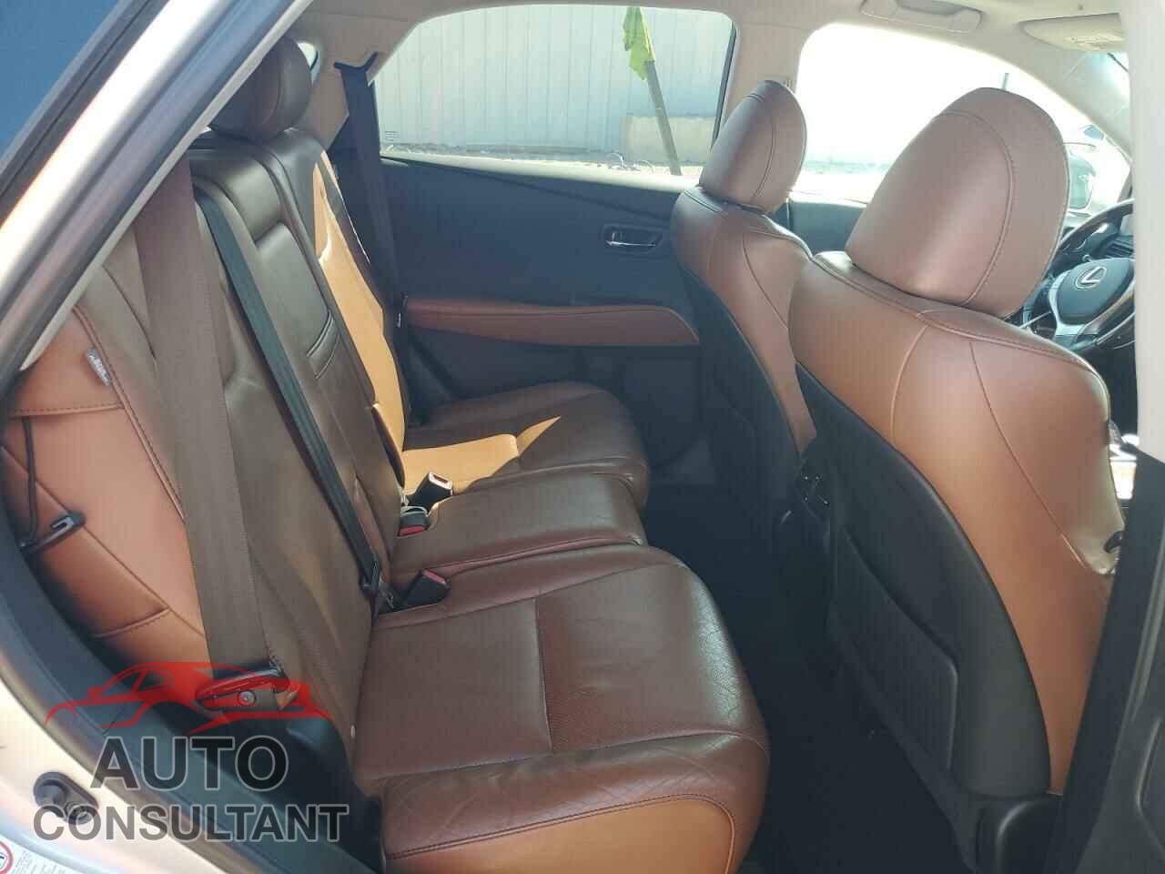 LEXUS RX350 2013 - 2T2BK1BA2DC166557
