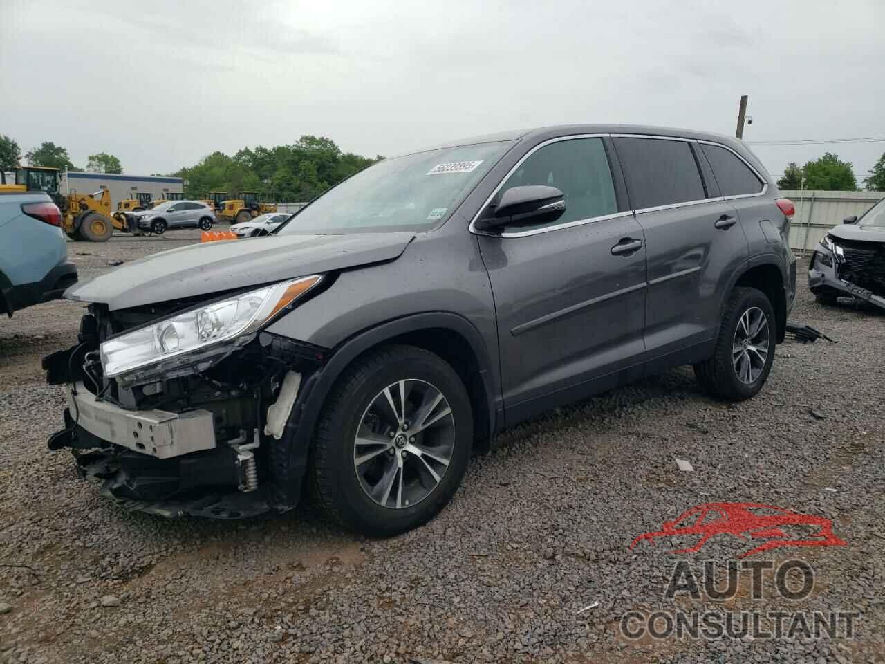 TOYOTA HIGHLANDER 2019 - 5TDBZRFH2KS725325