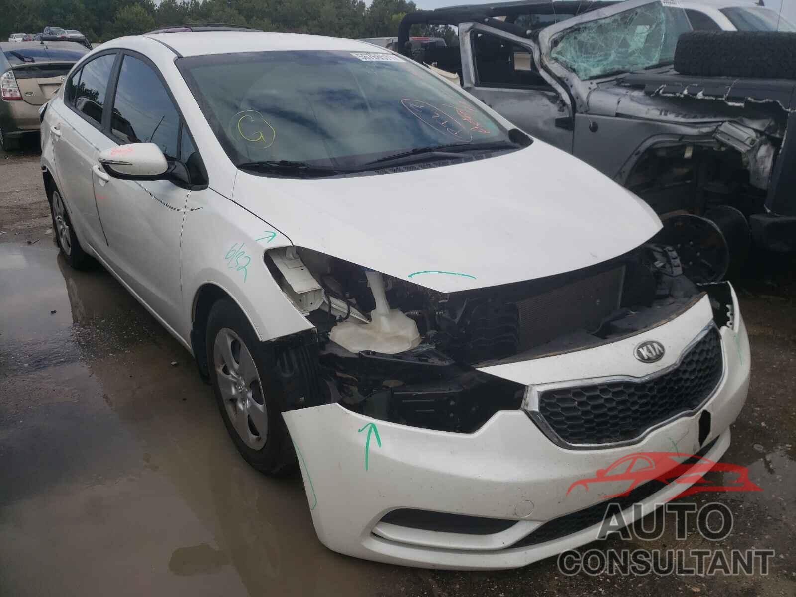 KIA FORTE 2016 - KNAFX4A65G5605772