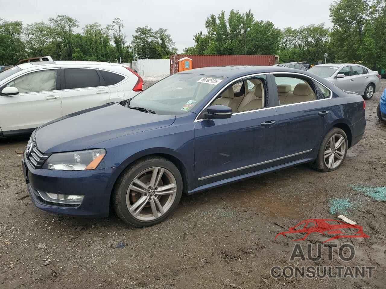 VOLKSWAGEN PASSAT 2013 - 1VWCN7A39DC081243