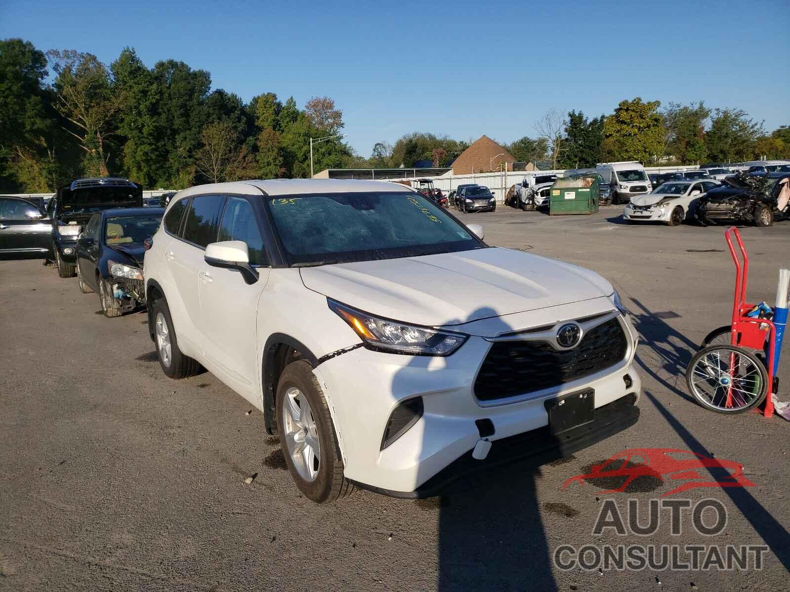 TOYOTA HIGHLANDER 2020 - 5TDCZRBH9LS035356