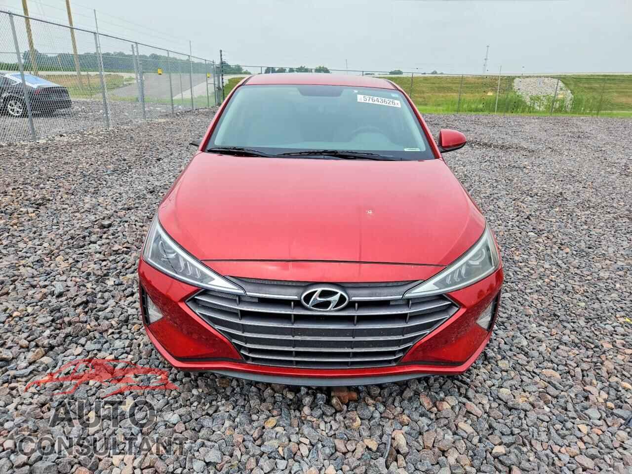 HYUNDAI ELANTRA 2019 - 5NPD74LF4KH459879