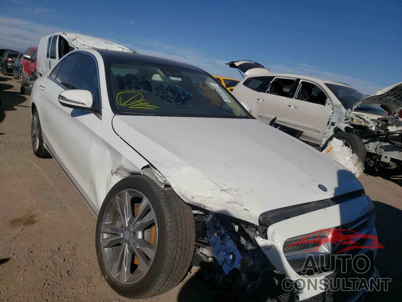 MERCEDES-BENZ C-CLASS 2017 - 55SWF4KB8HU200747